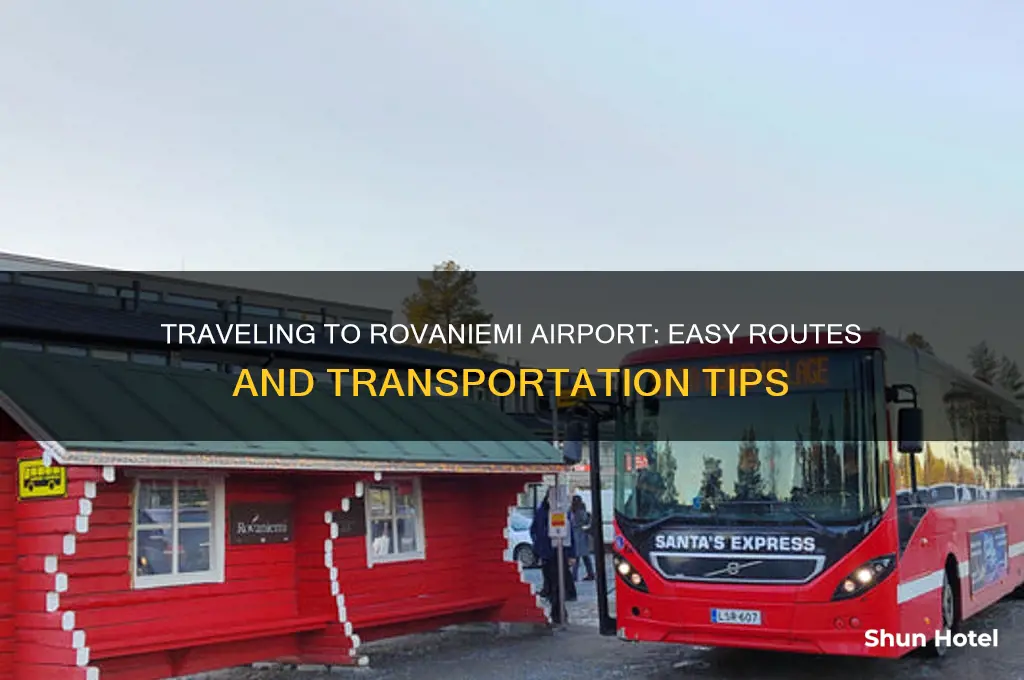 how ro get to rovaniemi airport