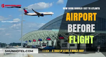 Arriving at Atlanta Airport: Optimal Timing for Stress-Free Flights