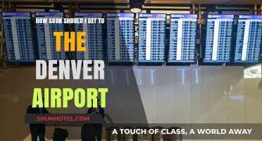 Navigating Denver Airport: Optimal Arrival Times for Stress-Free Travel