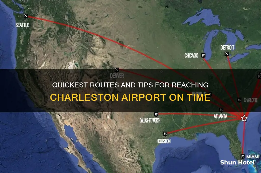 how soon to get to chs airport
