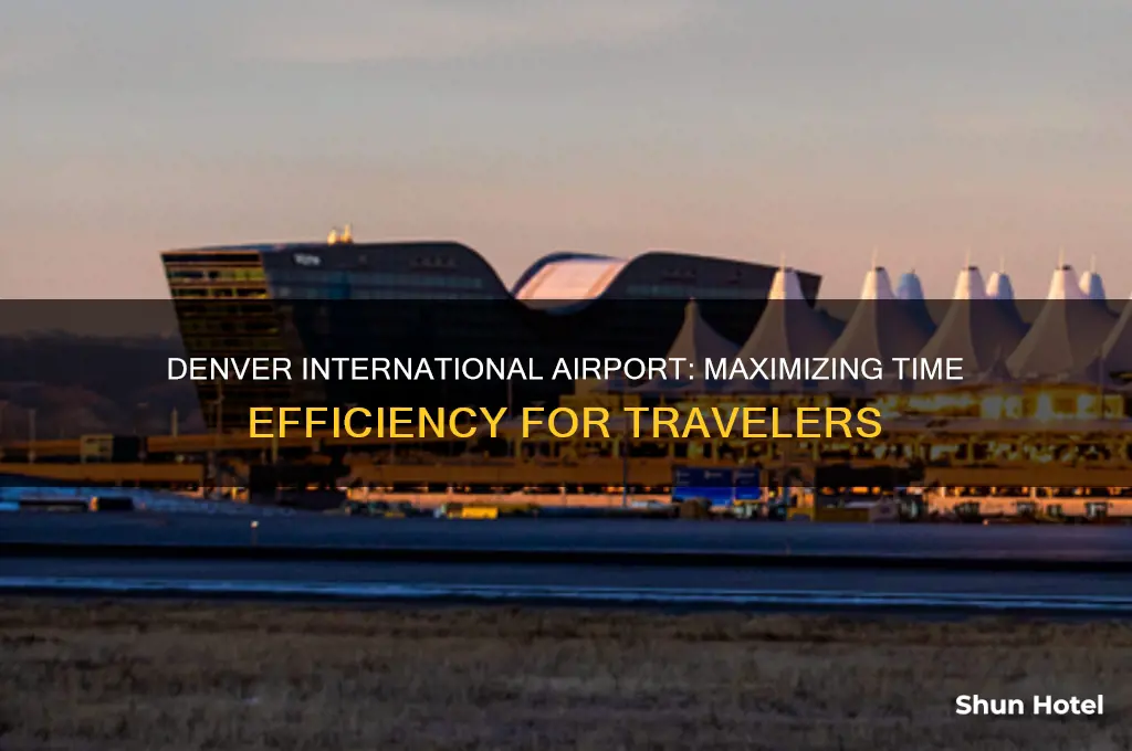 how time efficient is denver international airport