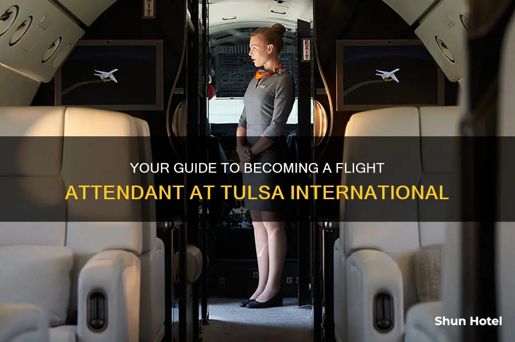 how to be a flight attendant at tulsa international airport
