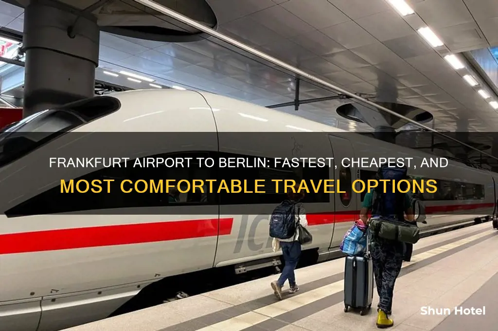 how to best get from frankfurt airport to berlin