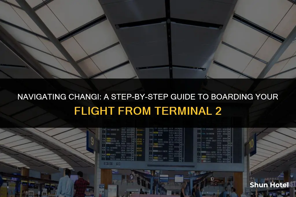 how to board plain from changi airport terminal 2