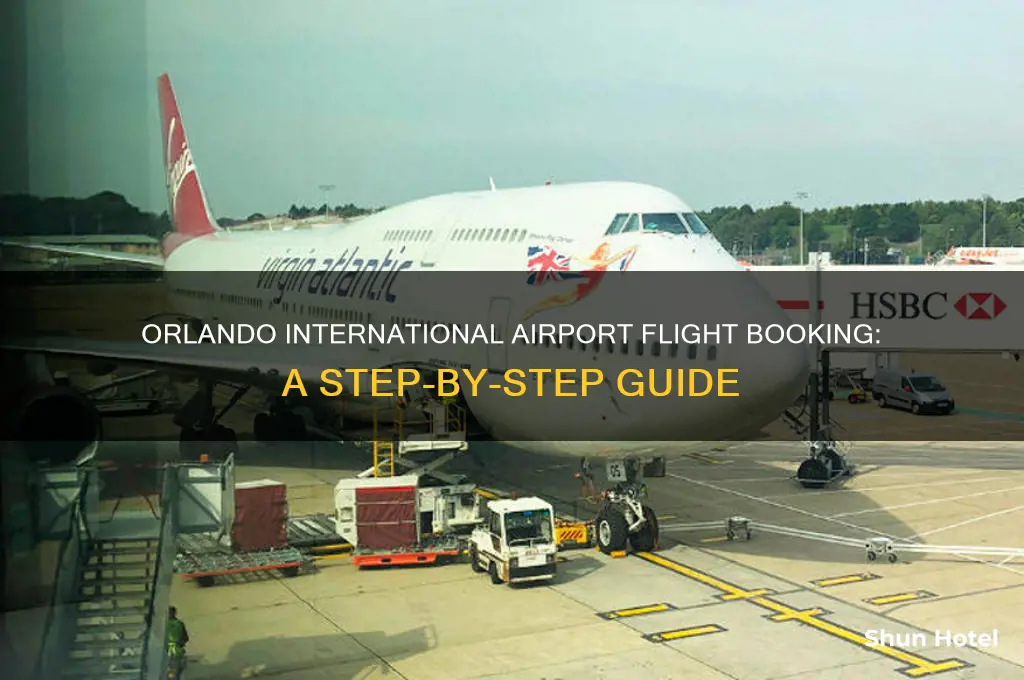 how to book a flight at in orlando international airport