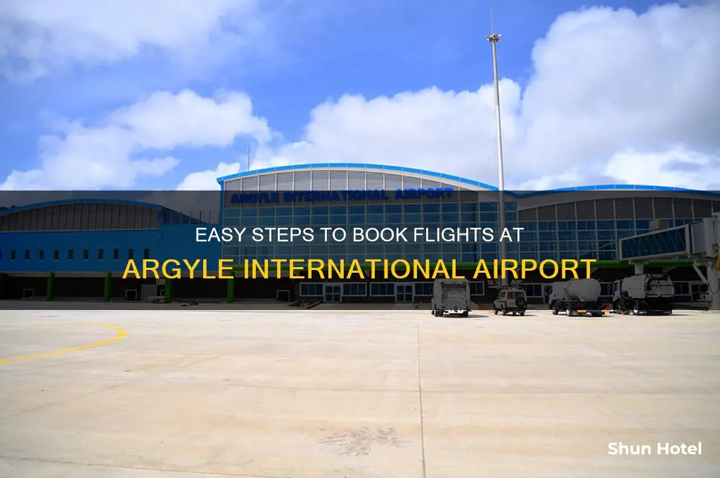 how to book a flight at the argyle international airport