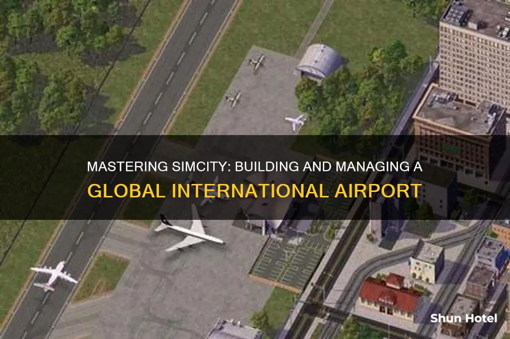 how to build international airport simcity
