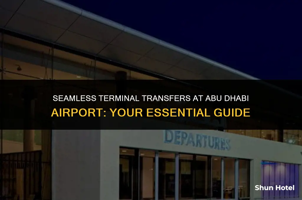 how to change terminal in abu dhabi airport