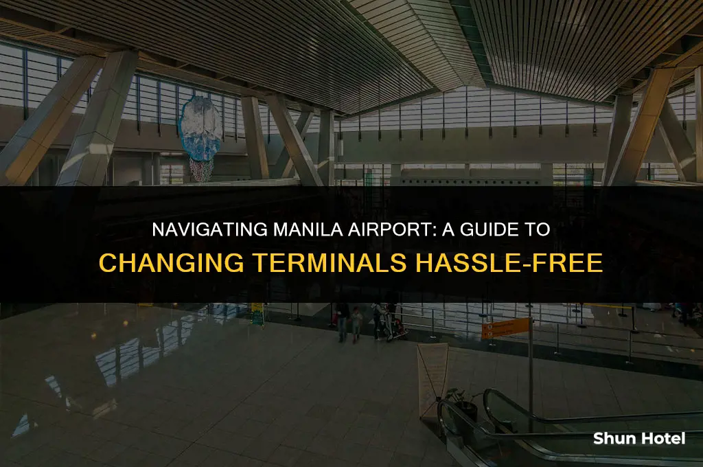 how to change terminal in manila airport