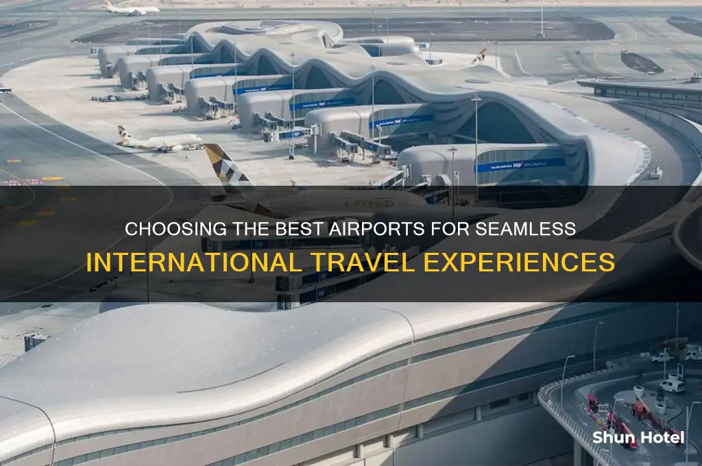 how to choose airports for international flights