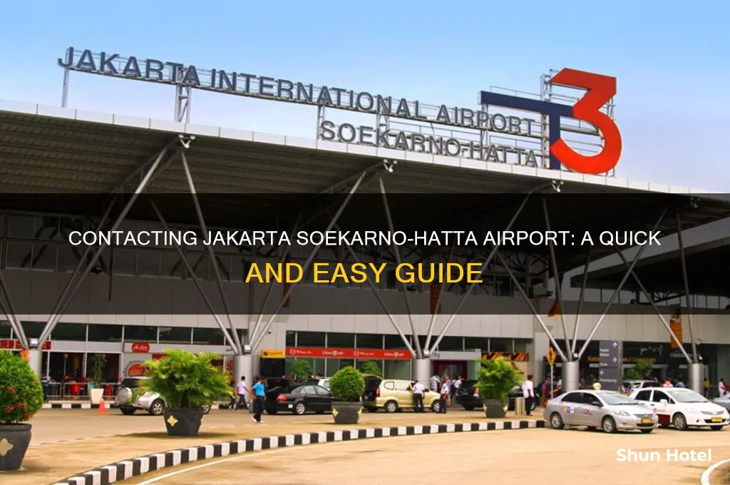 how to contact jakarta soekarno-hatta international airport