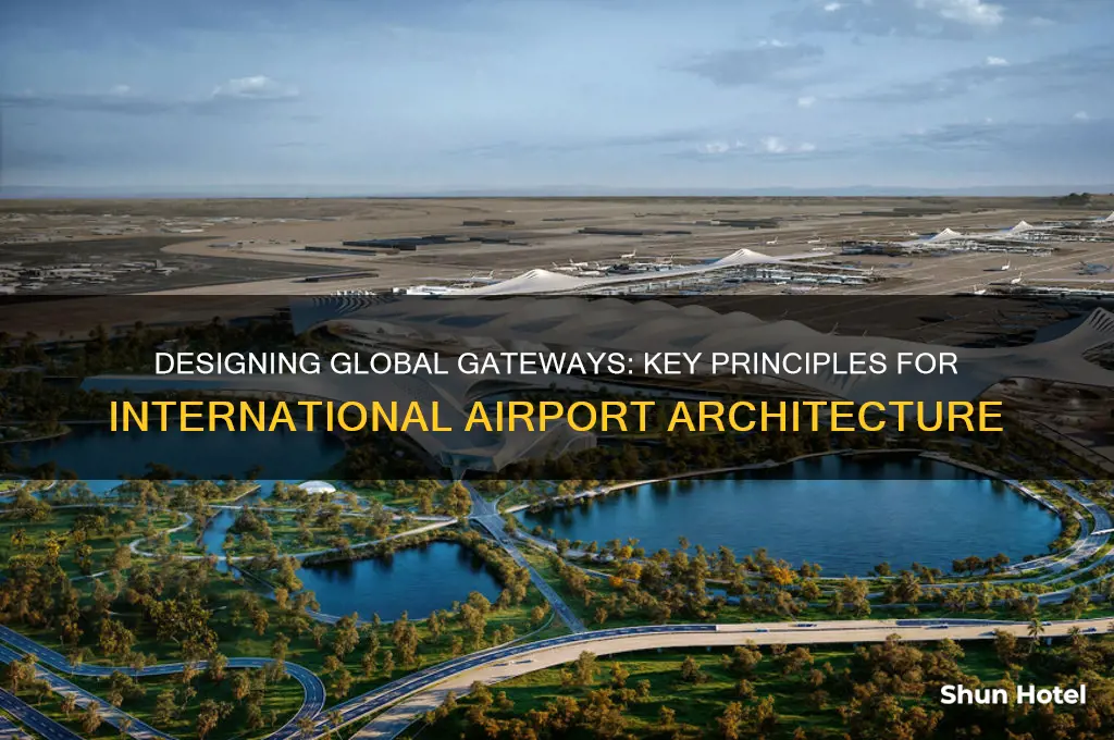 how to design an international airport