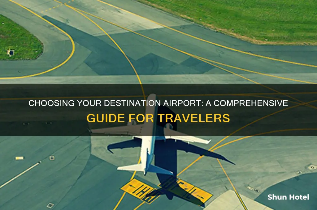 how to determine which airport to fly into
