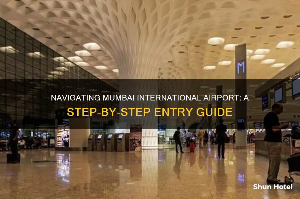 how to enter mumbai international airport