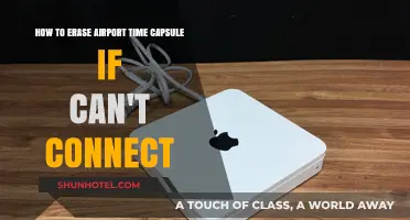 Erasing Airport Time Capsule: Troubleshooting Connection Issues