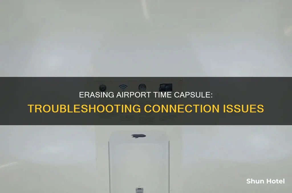 how to erase airport time capsule if can