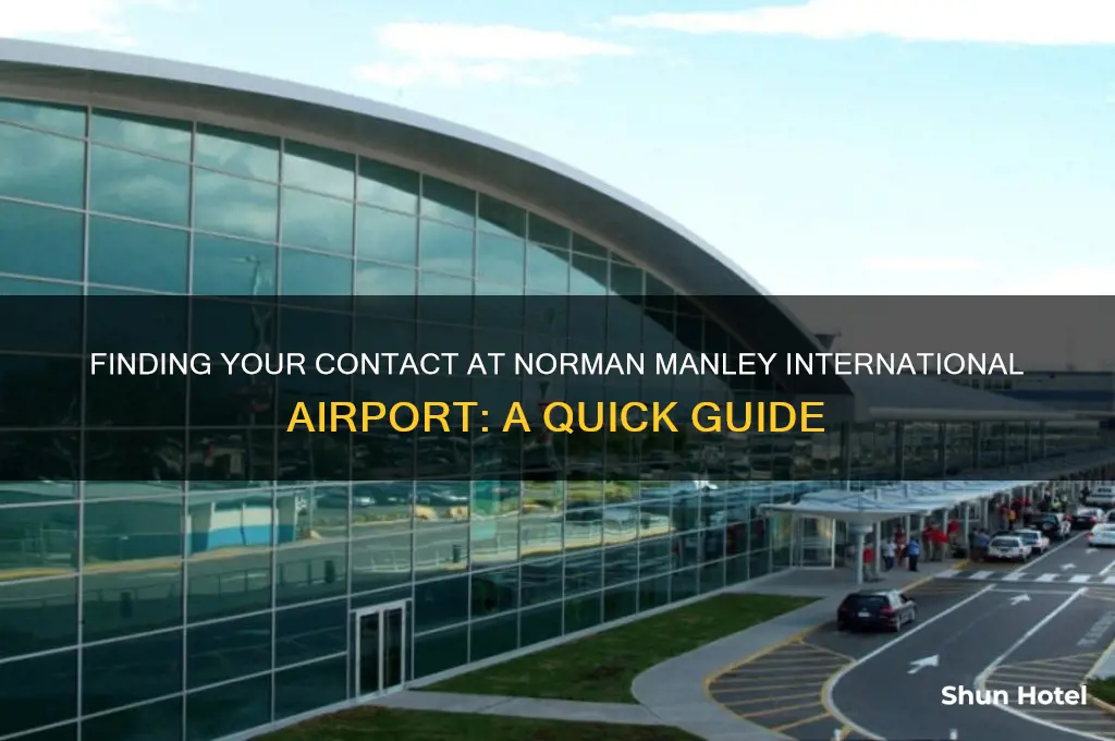 how to find someone at norman manley international airport