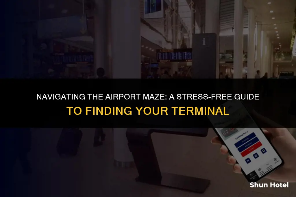how to find terminal at airport
