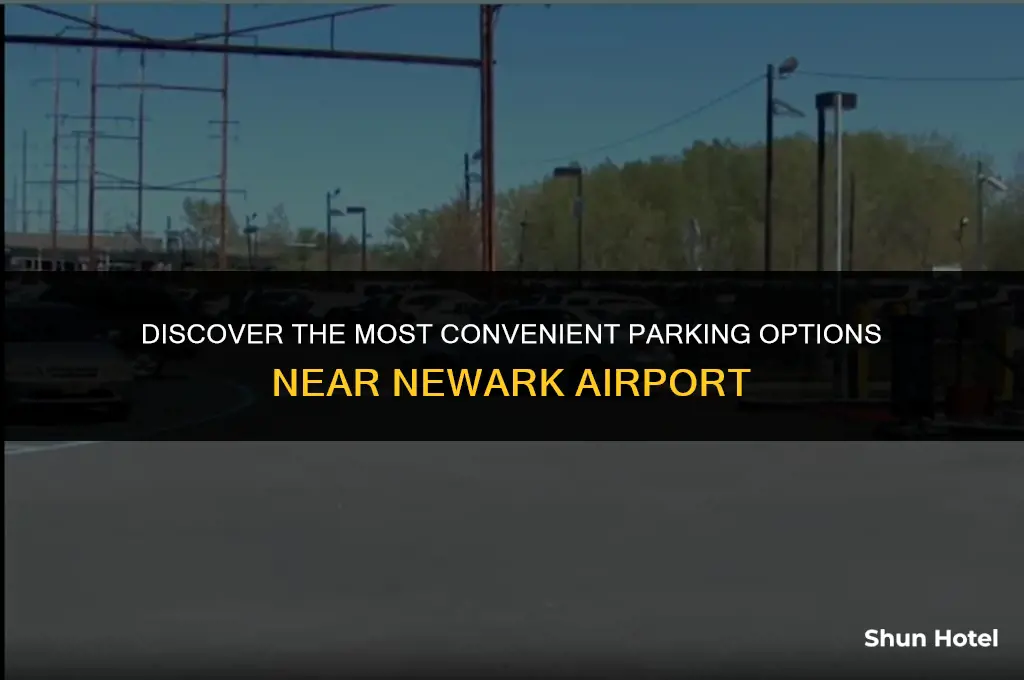 how to find the closest parking to newark airport