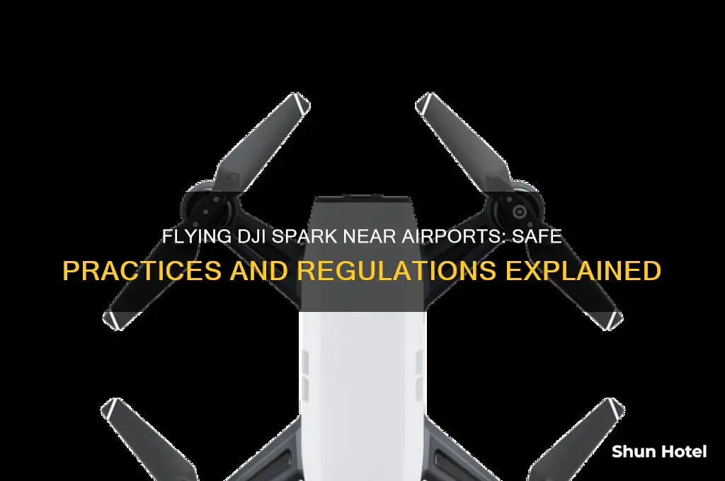 how to fly dji spark close to airport