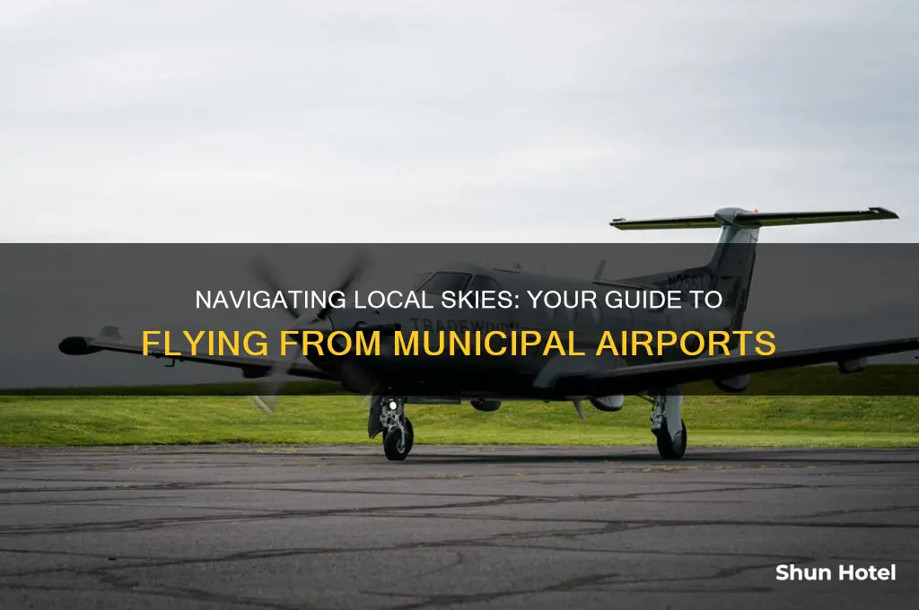 how to fly from municipal airports