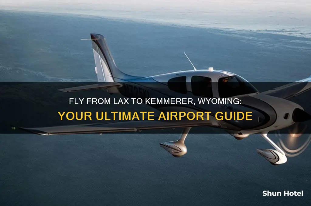 how to fly into kemmerrer wyoming airport from lax