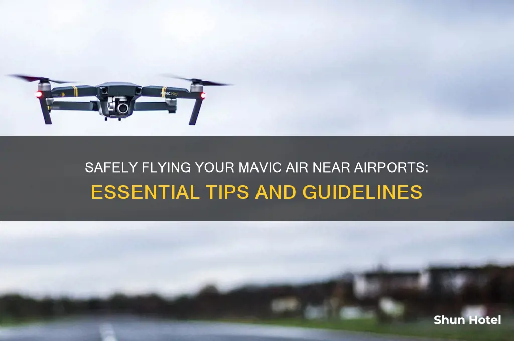 how to fly mavic air near airport