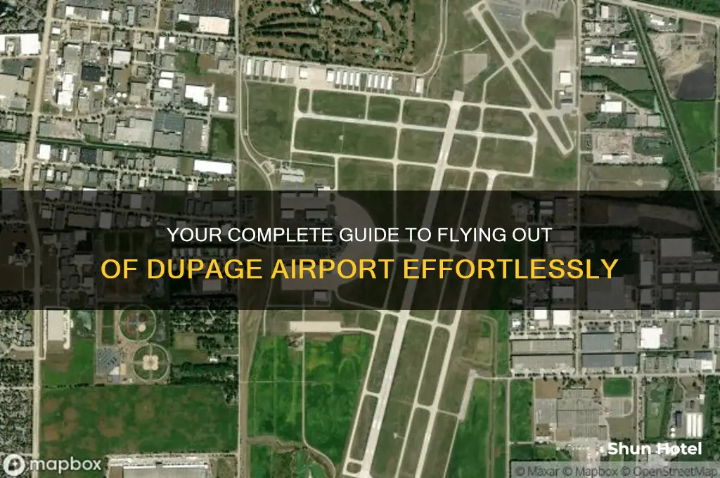 how to fly out of dupage airport