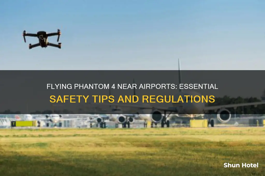 how to fly phantom 4 near airport