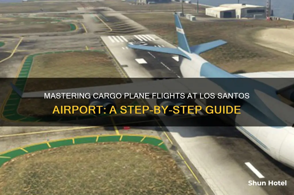 how to fly the cargo plane in los santos airport