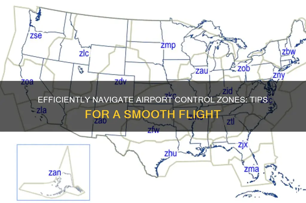 how to fly through airport control zone