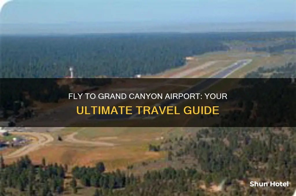 how to fly to grand canyon airport
