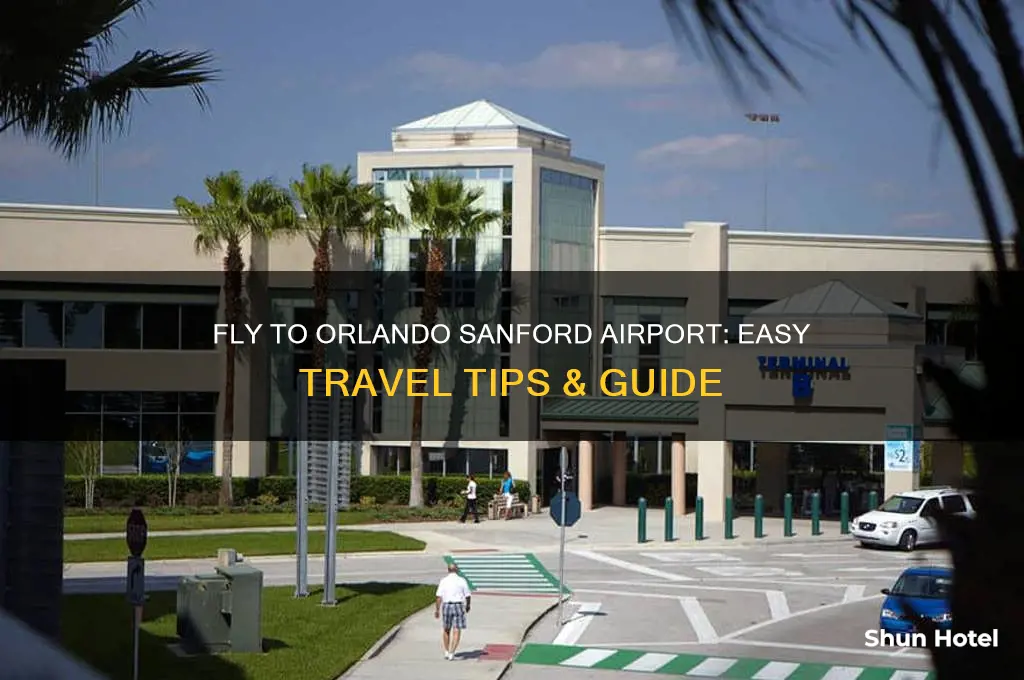 how to fly to orlando airport sanford