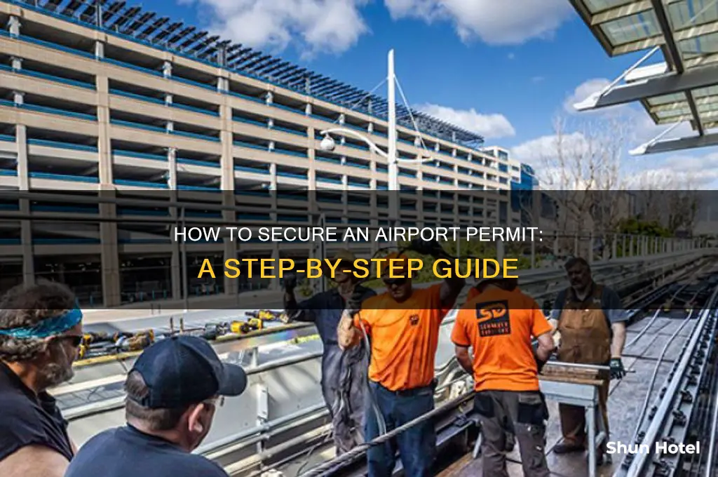how to get a airport permit