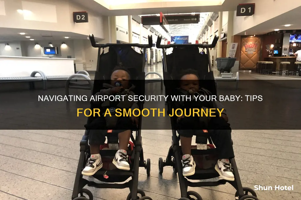how to get a baby through airport security