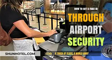 Sneaking Past Security: Tips for Using Fake IDs at Airports