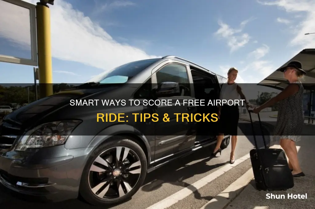 how to get a free ride to the airport