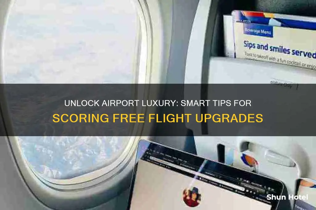 how to get a free upgrade at the airport