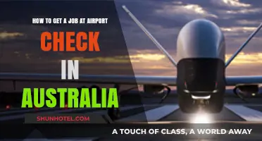Secure Your Dream Job at an Australian Airport Check-In Counter