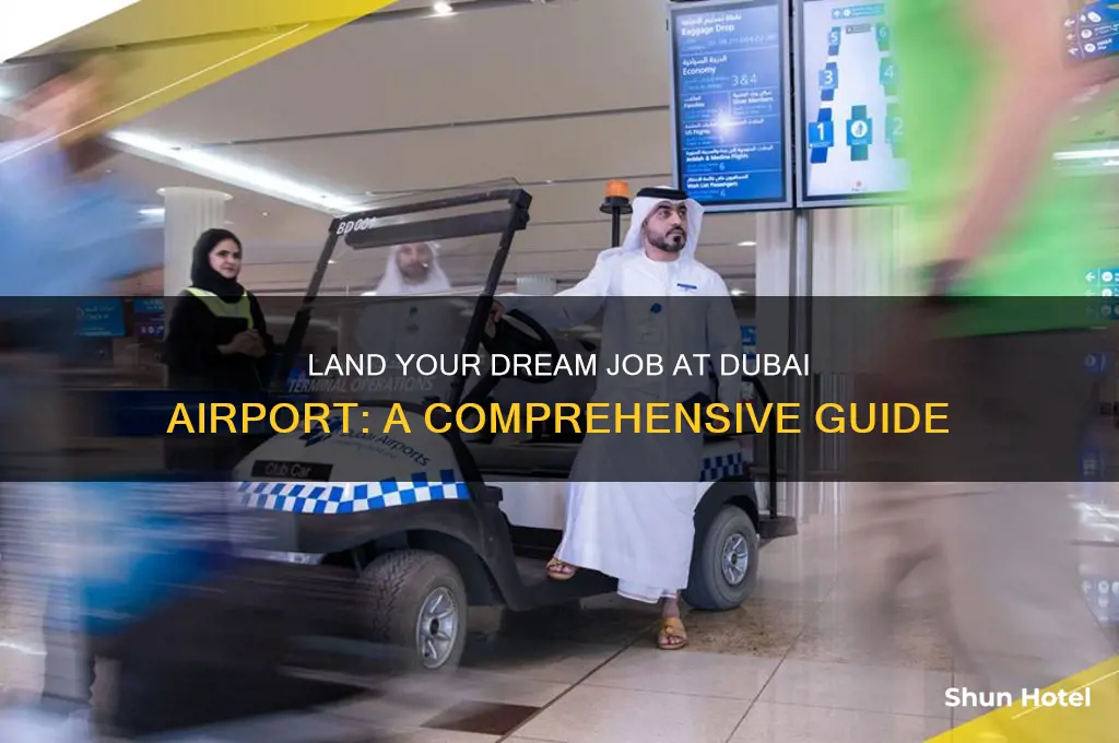how to get a job at dubai airport