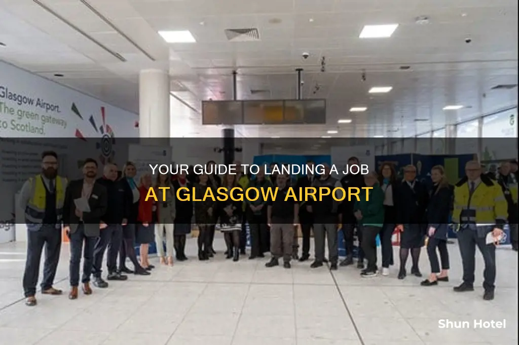how to get a job at glasgow airport