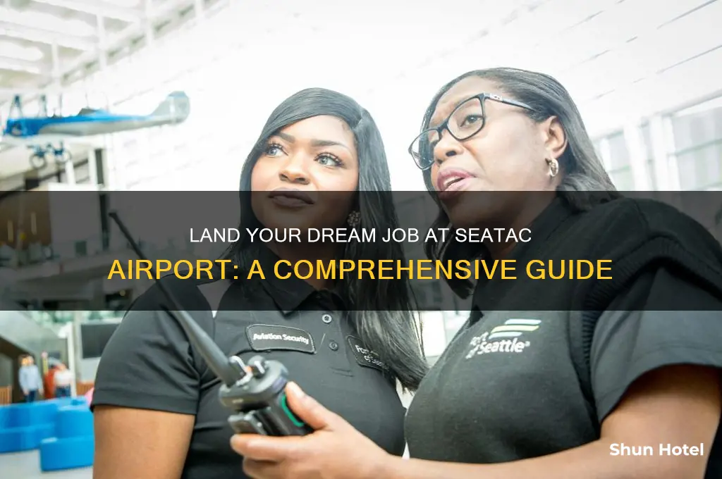 how to get a job at seatac airport