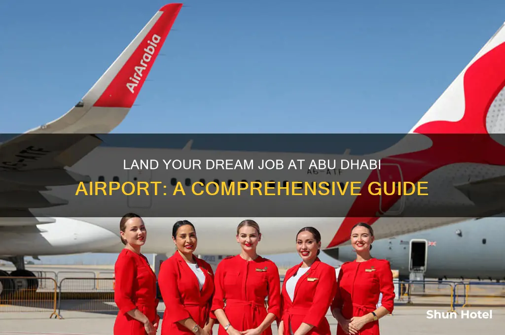 how to get a job in abu dhabi airport