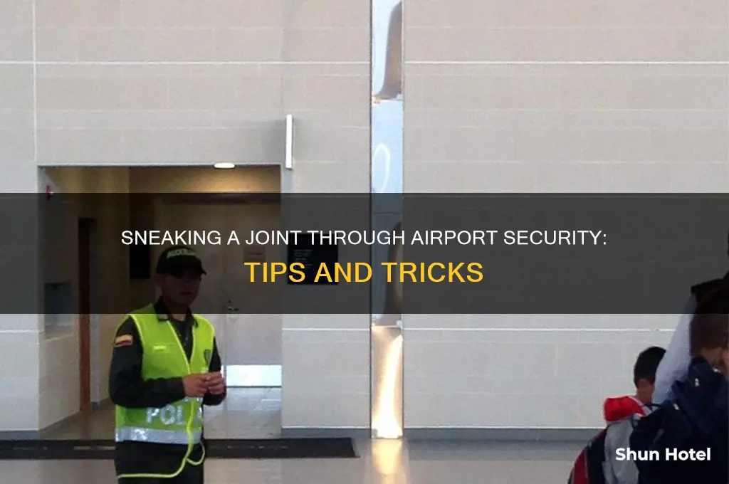how to get a joint through airport security
