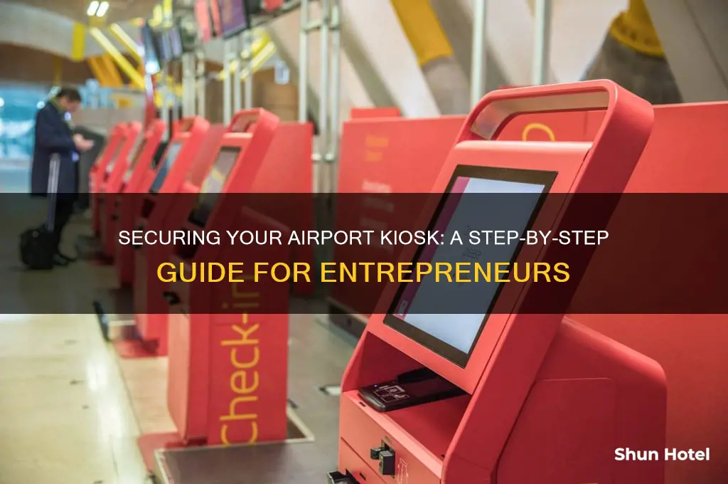 how to get a kiosk at the airport