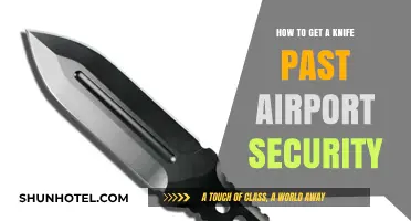 Sneaking Knives Through Airport Security: Risky Tactics and Consequences