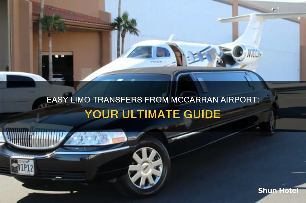 how to get a limo from mccarron airport