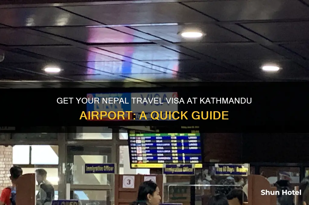 how to get a nepal travel visa at kathmandu airport