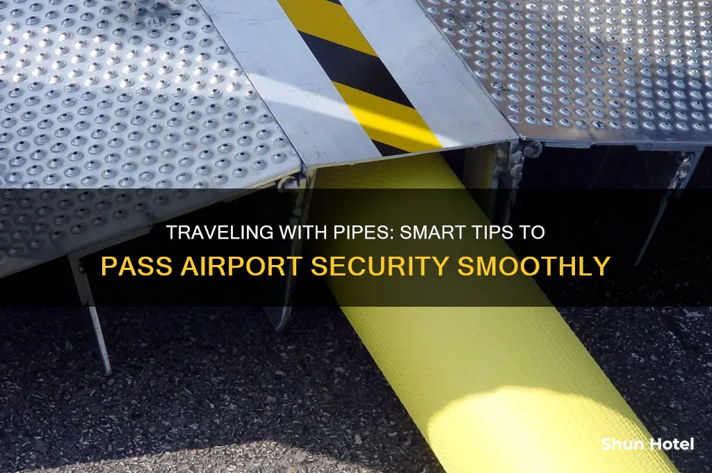 how to get a pipe through airport security