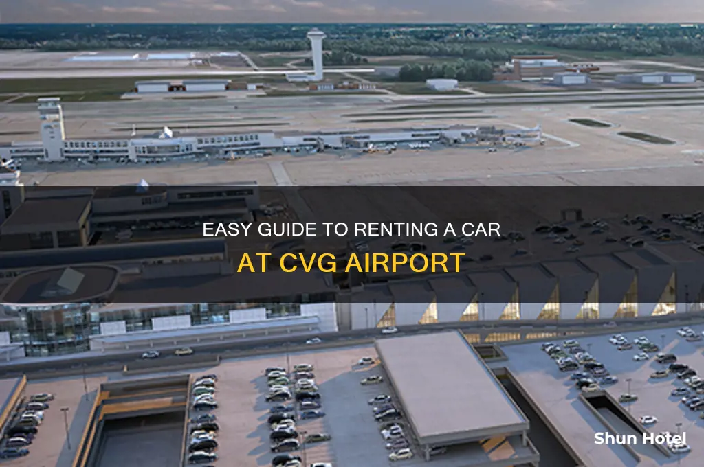 how to get a rent a car at cvg airport